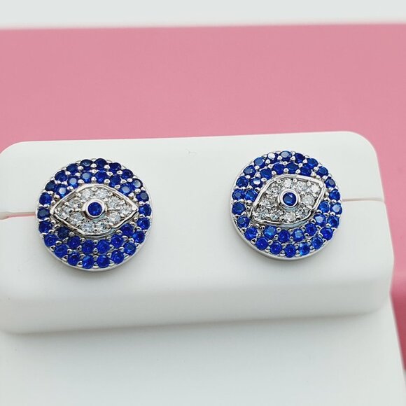 - 925 Sterling Silver Cubic Zirconia Earrings, U19254547 - Picture 2 of 11